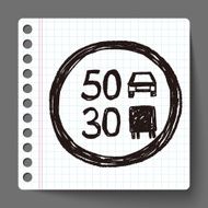 speed limit doodle N4