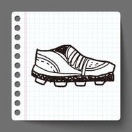 sport shoe doodle N2