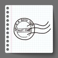 stamp doodle N4