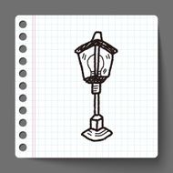 street lamp doodle N2