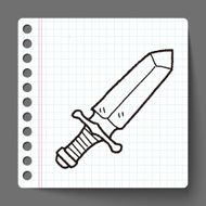 Sword doodle N14