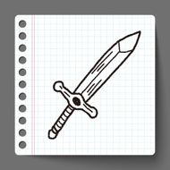 Sword doodle N15