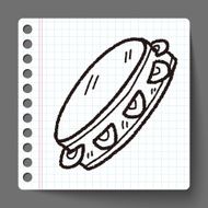 tambourine doodle N3