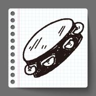 tambourine doodle N4