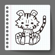 tiger doodle N3