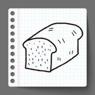 toast doodle drawing N10
