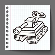 toy tank doodle N2