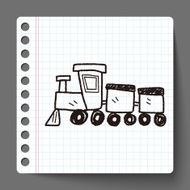 toy train doodle N5