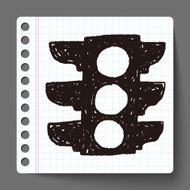 traffic light doodle N10