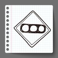 traffic light doodle N12