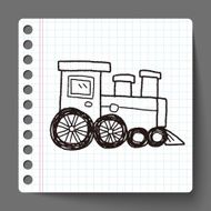 train doodle N22