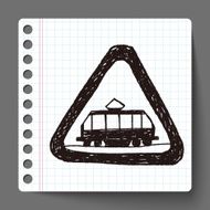 tram doodle N2