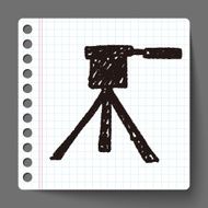 Tripod doodle