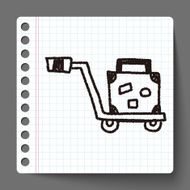 Trolley doodle drawing N5