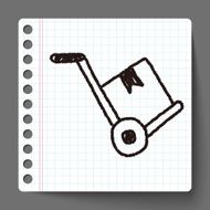 Trolley doodle drawing N6
