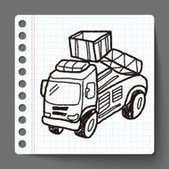 truck doodle N34