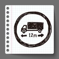 truck long limit doodle N2