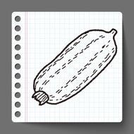 vegetable doodle N6