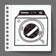 washing machine doodle N8