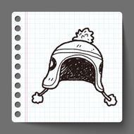 winter hat doodle N7
