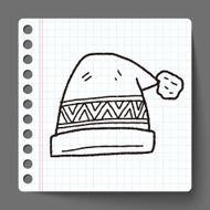 winter hat doodle N8