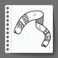 winter scarf doodle N6
