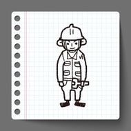 worker doodle N4