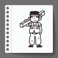 worker doodle N5