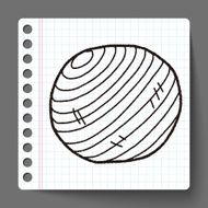yoga ball doodle N2