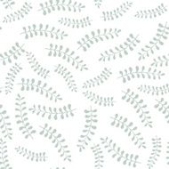 Herbal seamless pattern on white background