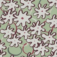 Flowers seamless pattern N2