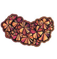 Floral doodle pattern