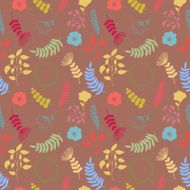 Seamless Floral Pattern N34