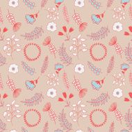 Seamless Floral Pattern N37