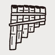 chinese musical Instruments doodle N3
