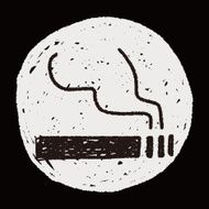 cigarette doodle N4