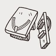 Clogs Shoe doodle N3