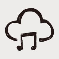 cloud music doodle N3