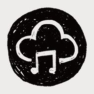 cloud music doodle N6