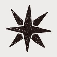 compass star doodle N5