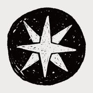 compass star doodle N8