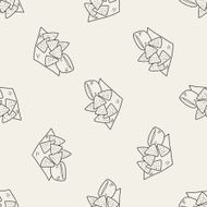 corn clip doodle seamless pattern background