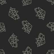 corn clip doodle seamless pattern background N2