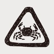 Crab doodle N9