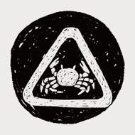 Crab doodle N12
