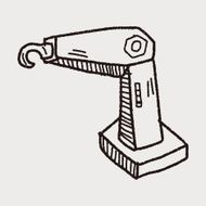 Crane doodle N10