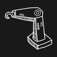 Crane doodle N11