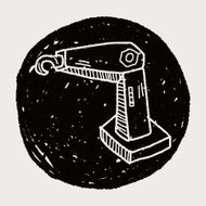 Crane doodle N13