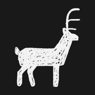 deer doodle N6