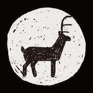 deer doodle N7
